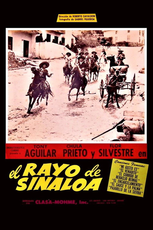 Póster de El rayo de Sinaloa: La venganza de Heraclio Bernal