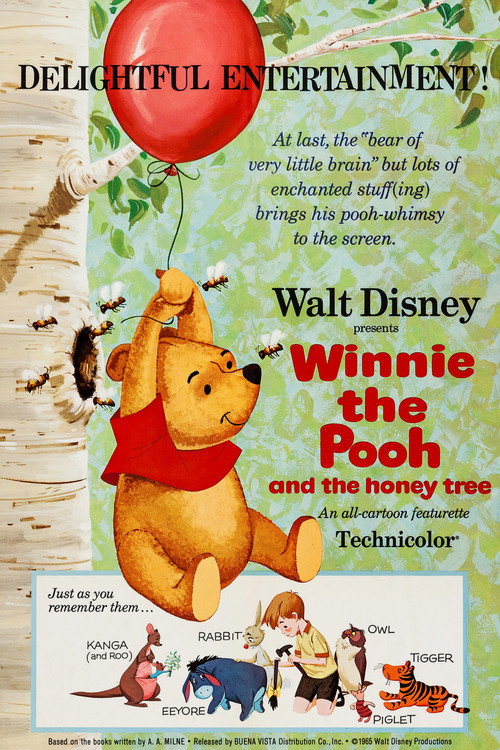 Póster de Winnie the Pooh and the Honey Tree