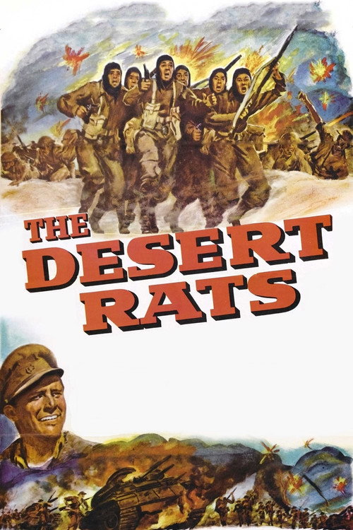 Póster de The Desert Rats