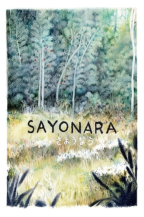 Póster de Sayonara
