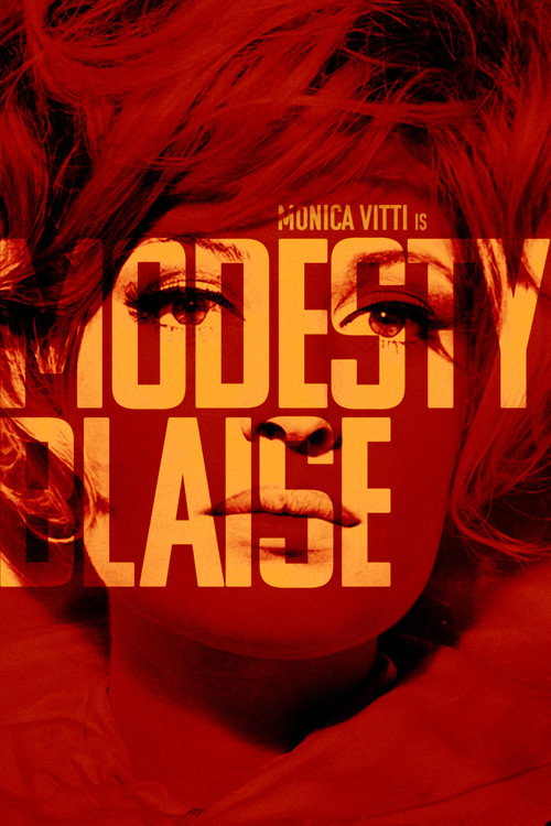 Poster von Modesty Blaise - Die tödliche Lady