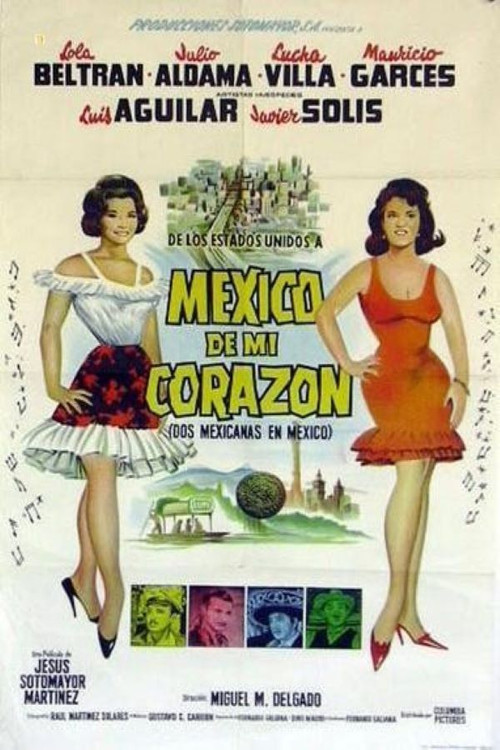 Póster de México de mi corazón