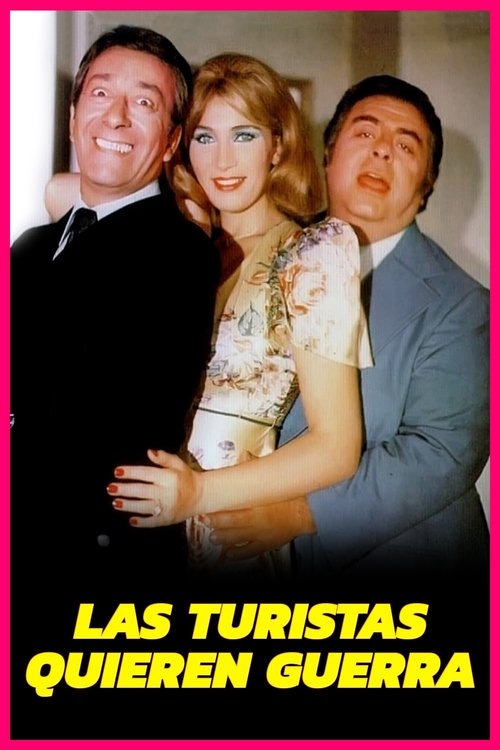 Póster de Las turistas quieren guerra