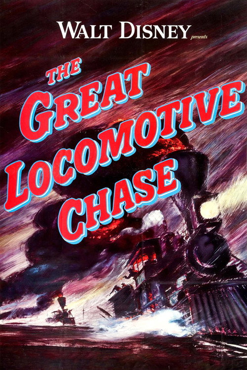 Póster de The Great Locomotive Chase