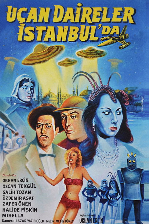 Poster of Flying Saucers Over Istanbul