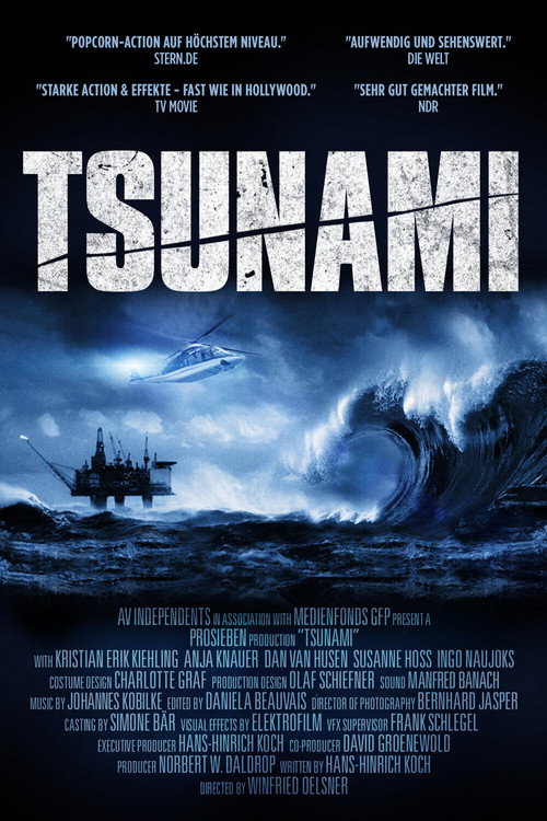 Póster de Tsunami - Terror en el Mar del Norte