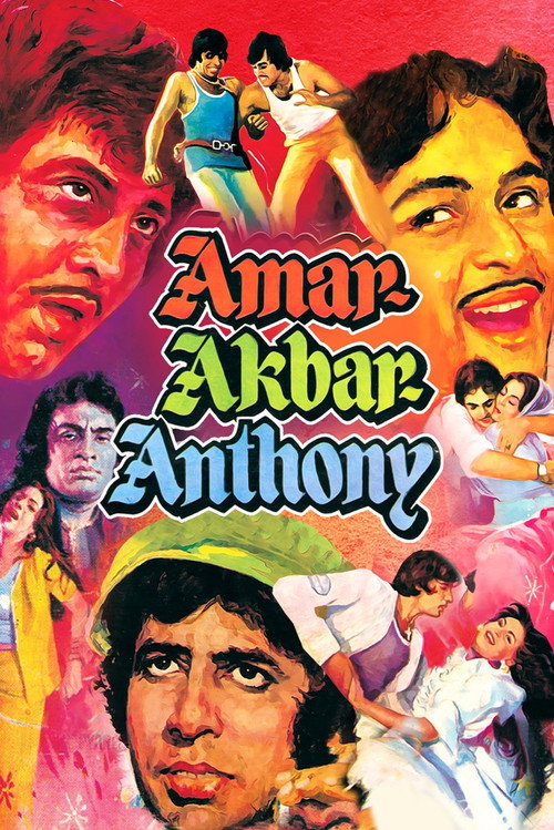 Póster de Amar Akbar Anthony