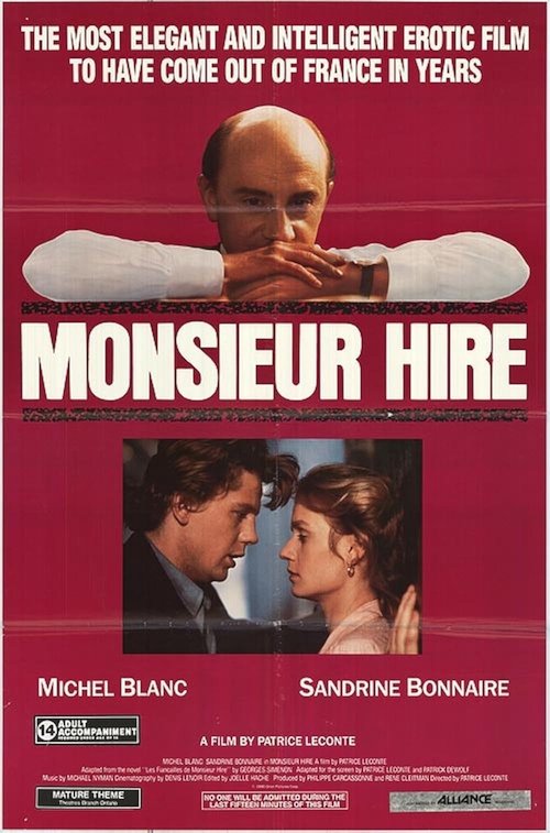 Póster de Monsieur Hire