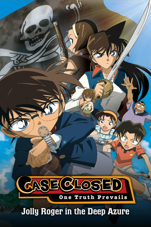 Póster de Detective Conan: Jolly Roger in the Deep Azure