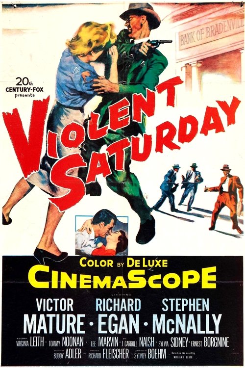 Póster de Violent Saturday