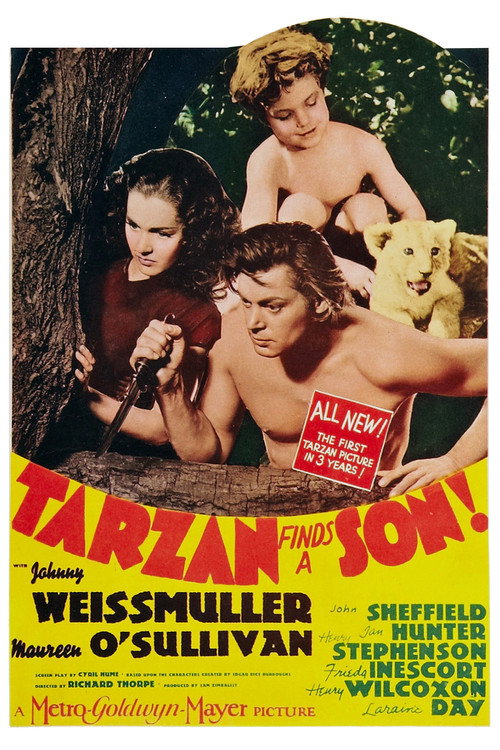 Póster de Tarzan Finds a Son!