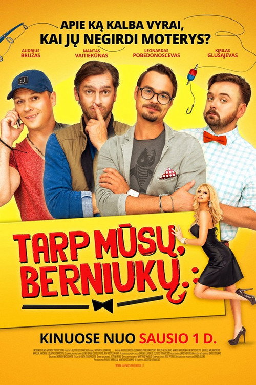 Póster de Tarp mūsų, berniukų...