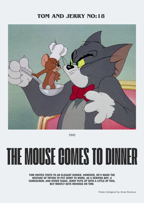 Póster de The Mouse Comes to Dinner