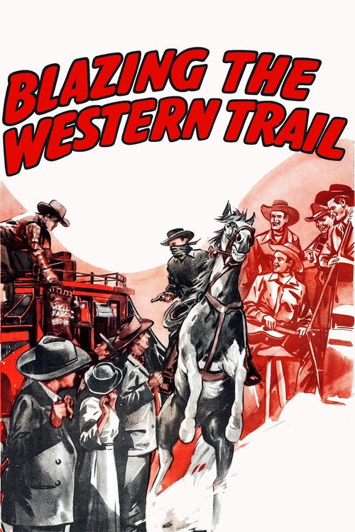 Póster de Blazing the Western Trail
