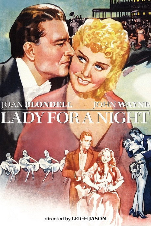 Poster von Lady for a Night