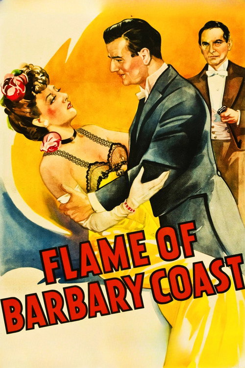 Póster de Flame of Barbary Coast