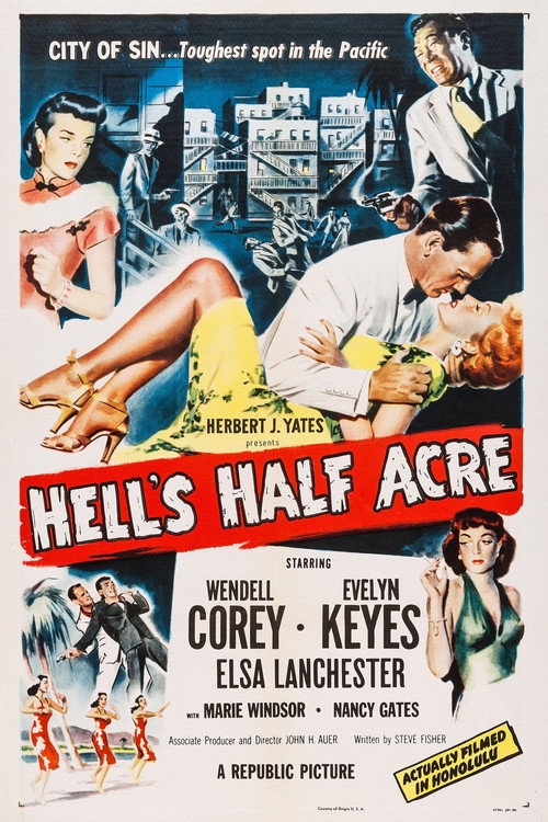 Póster de Hell's Half Acre