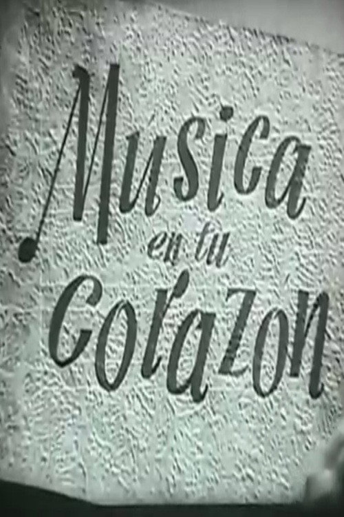 Póster de Música en tu corazón