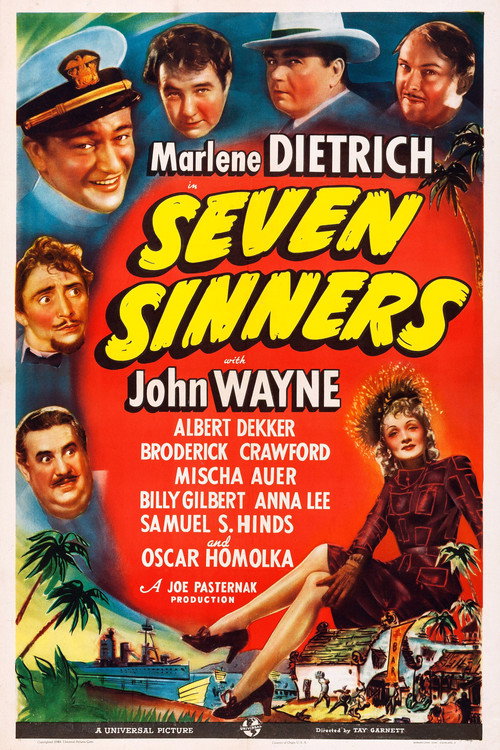 Póster de Seven Sinners
