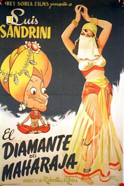 Póster de El diamante del maharajá