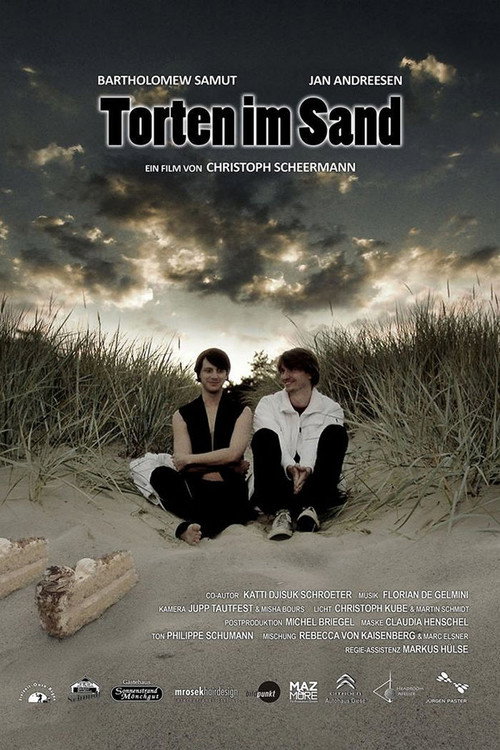 Poster von Torten im Sand