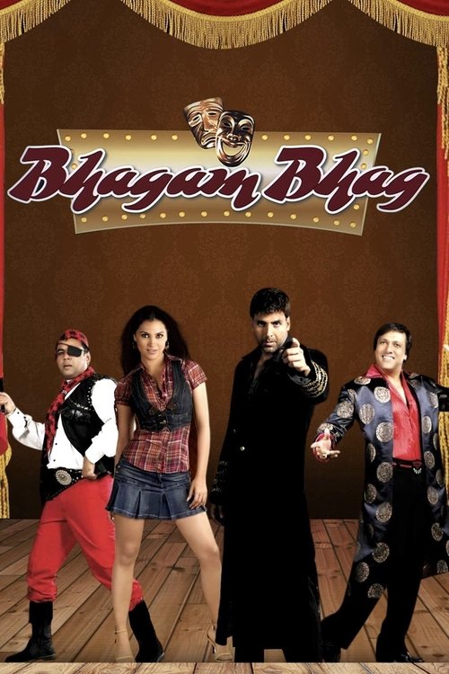 Póster de Bhagam Bhag