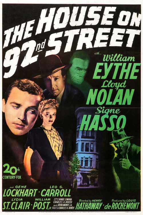 Póster de The House on 92nd Street