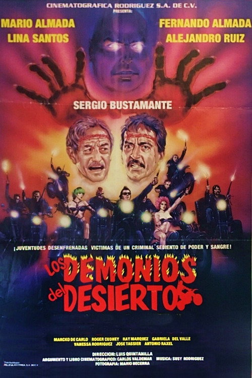 Locandina di Demons of the Desert