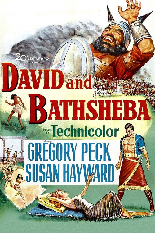 Poster von David und Bathseba