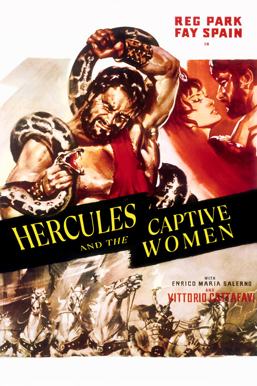 Póster de Hercules and the Captive Women