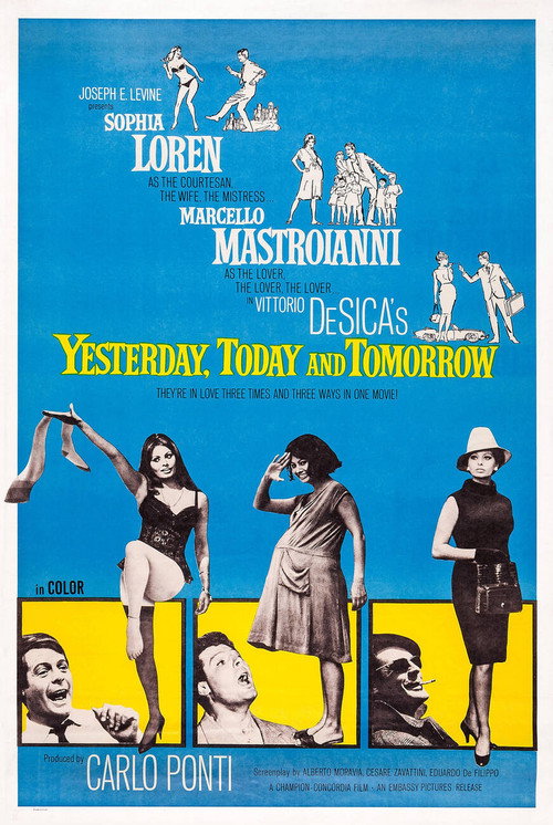 Poster von Gestern, heute und morgen