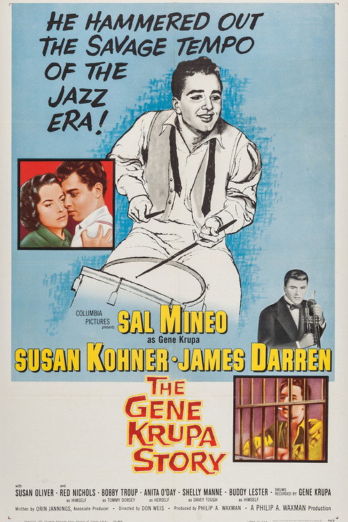 Póster de The Gene Krupa Story