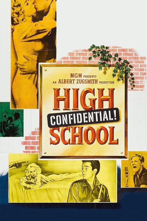 Póster de High School Confidential!