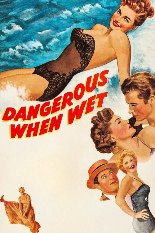 Póster de Dangerous When Wet