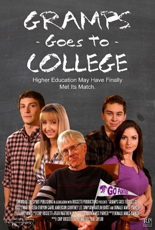 Pôster de Gramps Goes to College