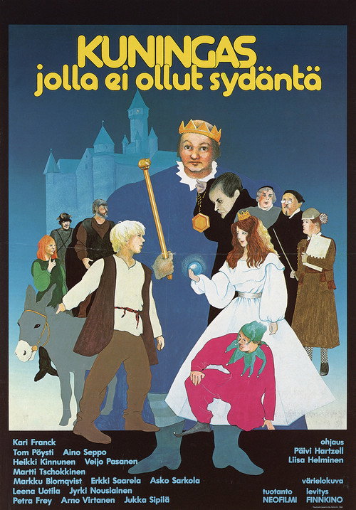 Póster de Kuningas jolla ei ollut sydäntä