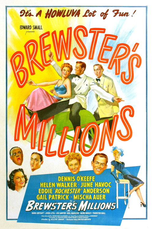 Poster of Brewster's Millions