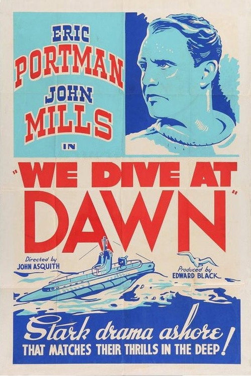 Póster de We Dive at Dawn