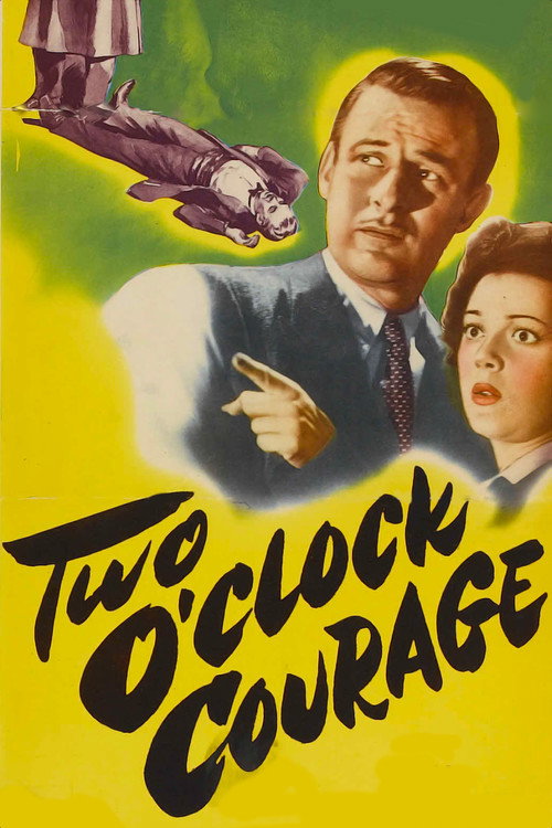 Póster de Two O'Clock Courage