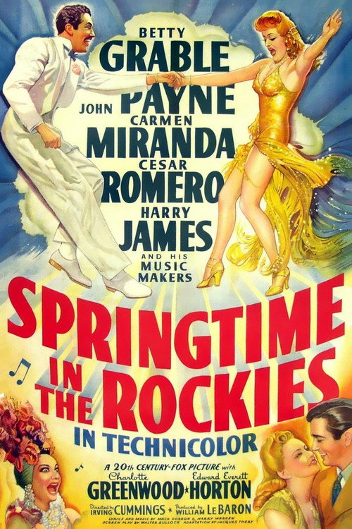 Locandina di Springtime in the Rockies
