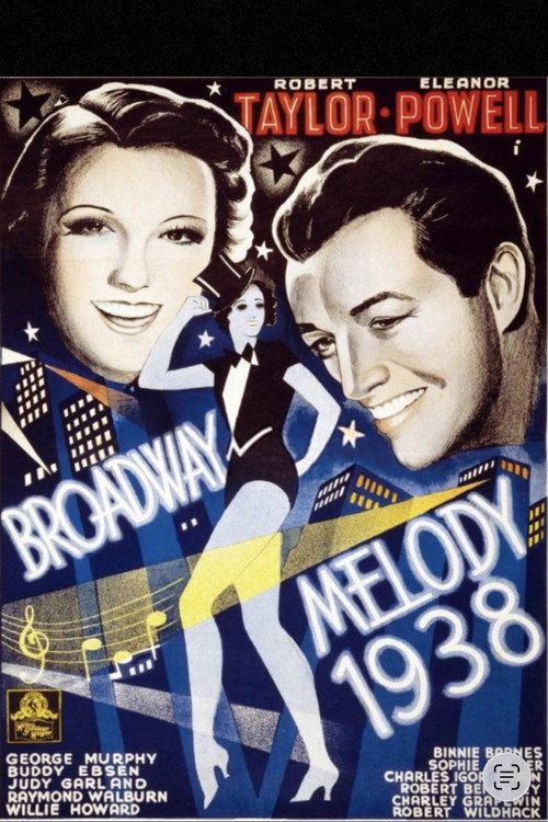 Póster de Broadway Melody of 1938
