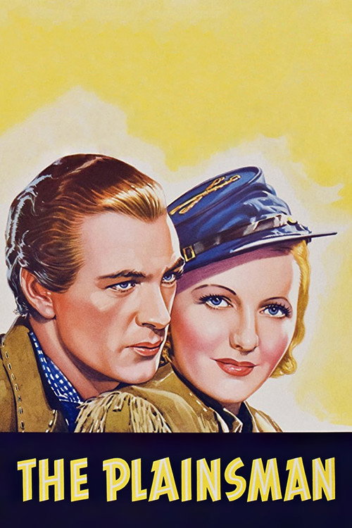 Póster de The Plainsman