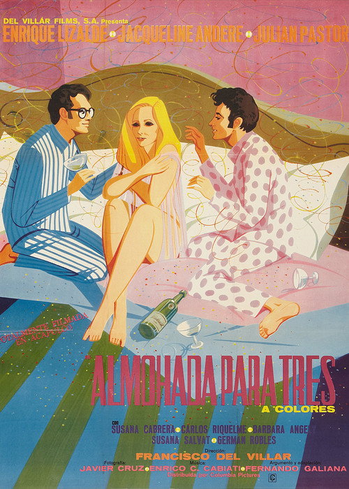 Póster de Almohada para tres