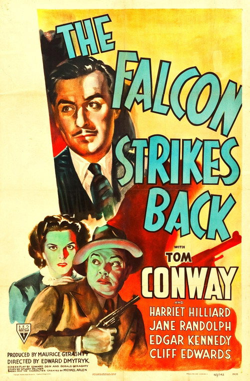 Póster de The Falcon Strikes Back