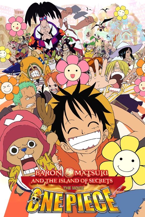 Póster de One Piece: Baron Omatsuri and the Secret Island