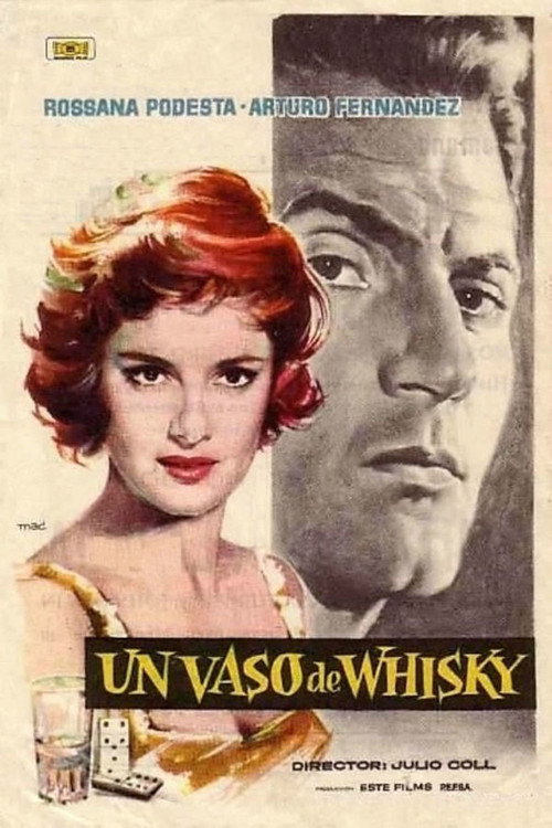Póster de Un vaso de whisky