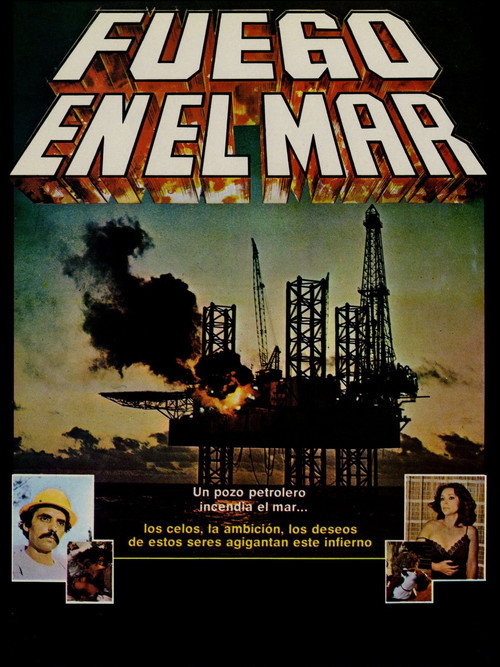 Póster de Fuego en el mar