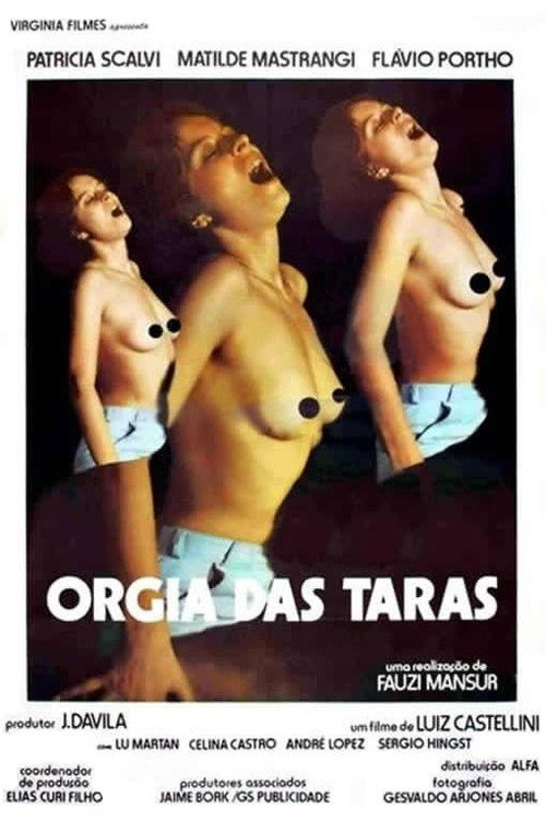 Póster de Depravação: Orgia das Taras