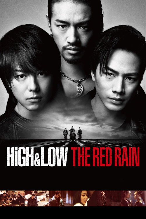 Póster de High & Low The Red Rain
