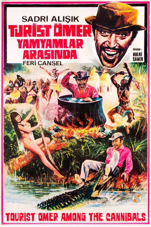 Póster de Omer The Tourist Among the Cannibals